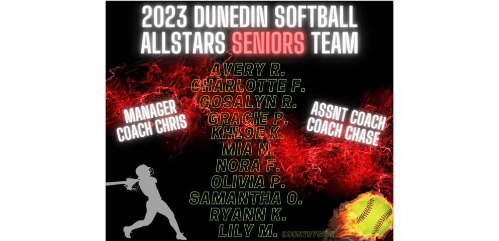 2023 Softball All-Stars Seniors